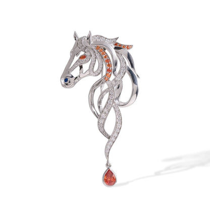 Embermane Equine Brooch