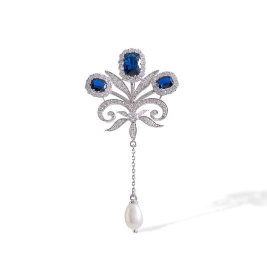 Midnight Bloom Brooch