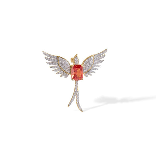 Phoenix Flame Brooch