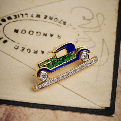Vintage Royale Car Brooch