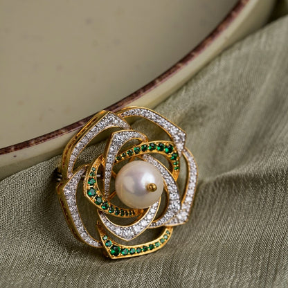 Bloom Pearl Brooch
