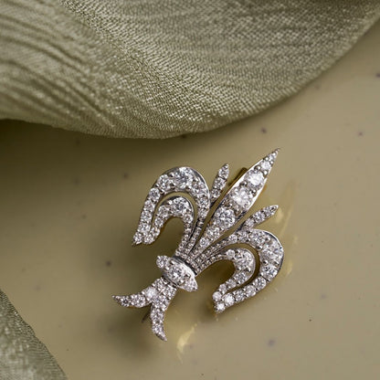 Crown Lily Brooch