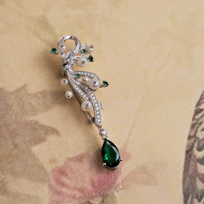 Dewdrop Elegance Brooch