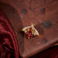 Crimson Nectar Brooch