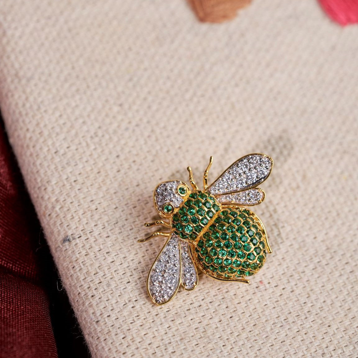 Royal Honey Bee Brooch