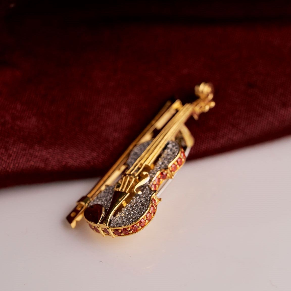 Maestro Violin Brooch