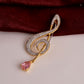 Melodia Treble Brooch