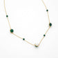 Malachite Mother Of Pearl Neckpiece