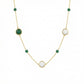 Malachite Mother Of Pearl Neckpiece