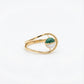 Malachite Mother Of Pearl Ring