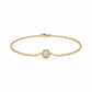 Round Diamond Solitaire Bracelet