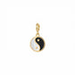 Yin Yang Gold Charm
