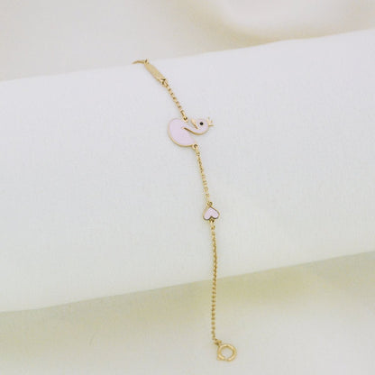 Duck Gold Bracelet - zivar.in