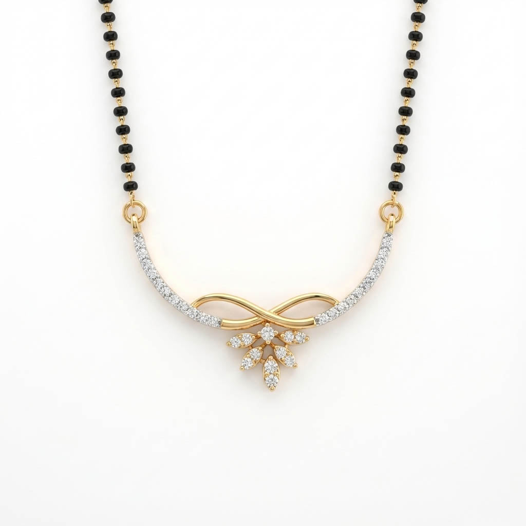 Ekanya Diamond Mangalsutra