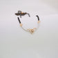 Ekanya 18KT Yellow Gold Diamond Mangalsutra with 0.33 Carat VS GH Certified Diamonds and Floral Pendant - zivar.in