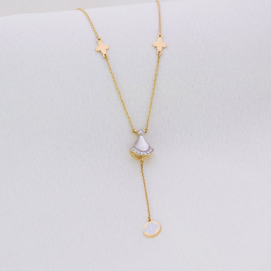 Emily Diamond Neckpiece - zivar.in