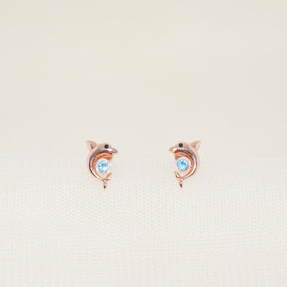 Fish Gold Earrings - zivar.in