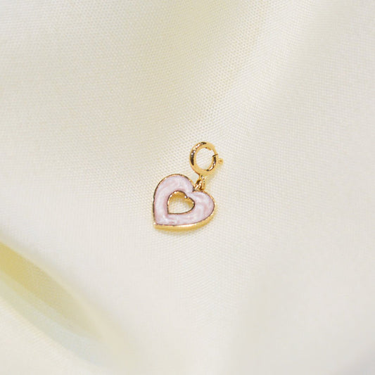 Heart Gold Charm - zivar.in