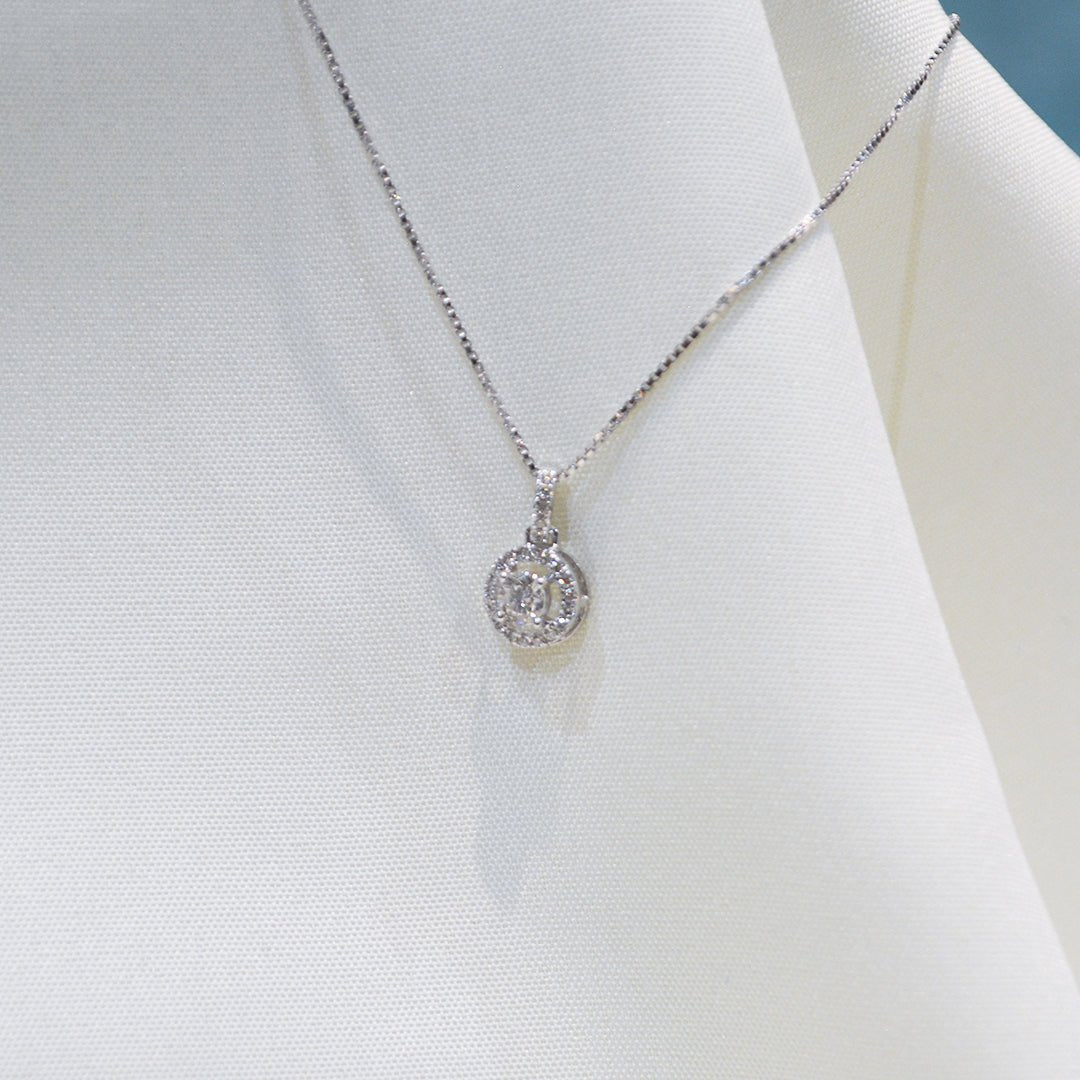Imogen Diamond Pendant - zivar.in