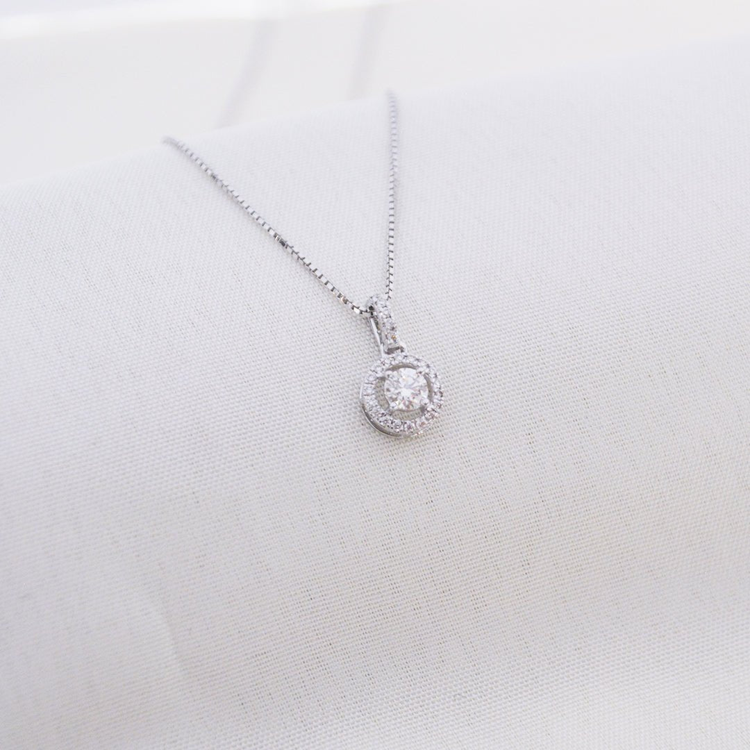 Imogen Diamond Pendant - zivar.in