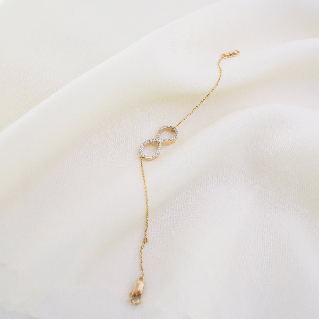 Infinite Diamond Bracelet - zivar.in