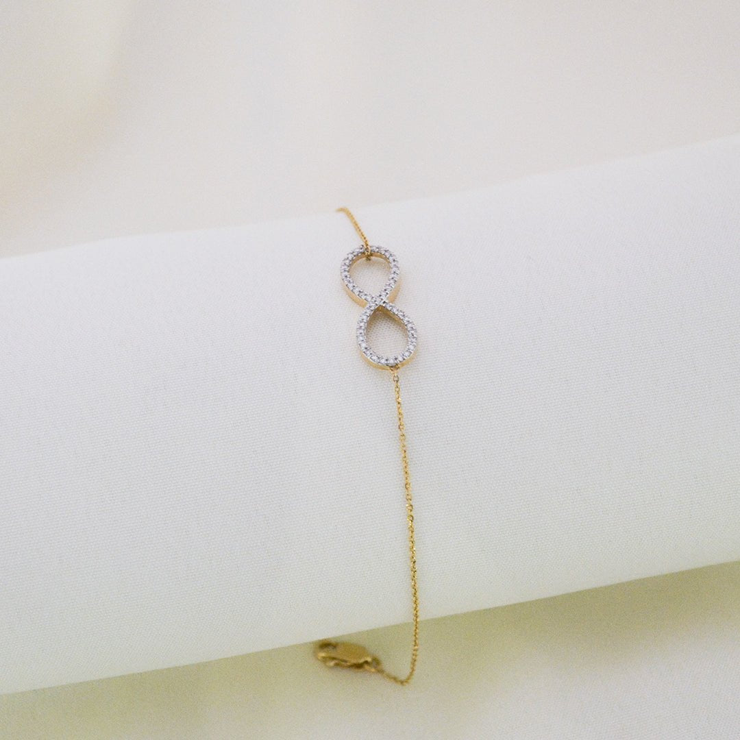 Infinite Diamond Bracelet - zivar.in