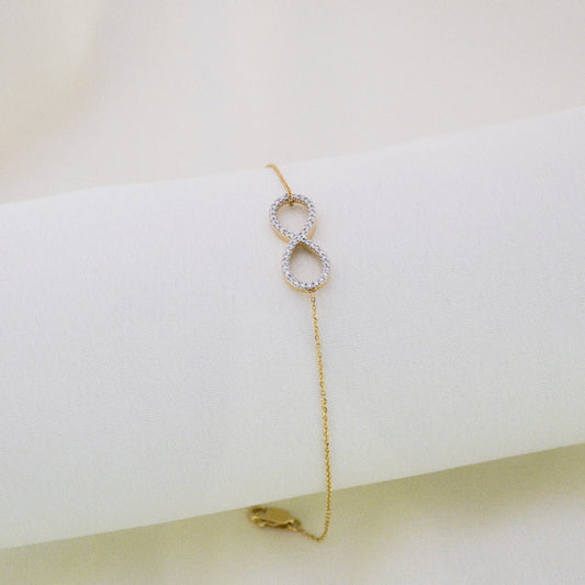 Infinite Diamond Bracelet - zivar.in