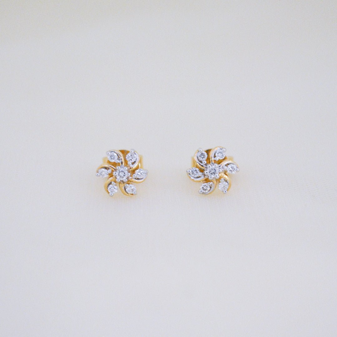 Isabel Diamond Earrings - zivar.in