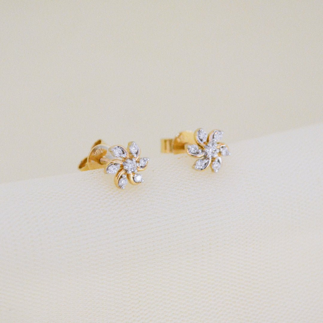 Isabel Diamond Earrings - zivar.in