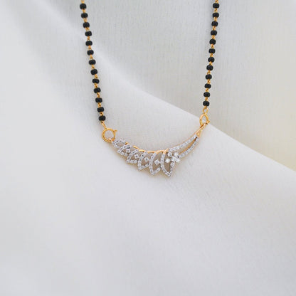 Kavya Diamond Mangalsutra - zivar.in