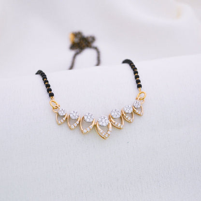 Kaylee Diamond Mangalsutra - zivar.in