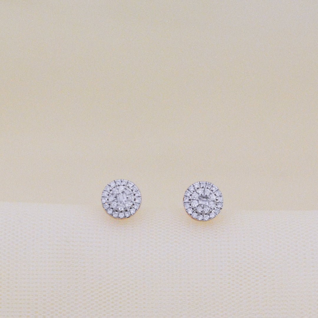Liam Diamond Earrings - zivar.in
