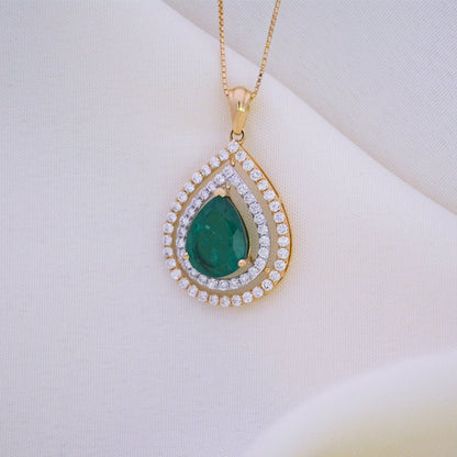 Louisa Diamond Pendant - zivar.in