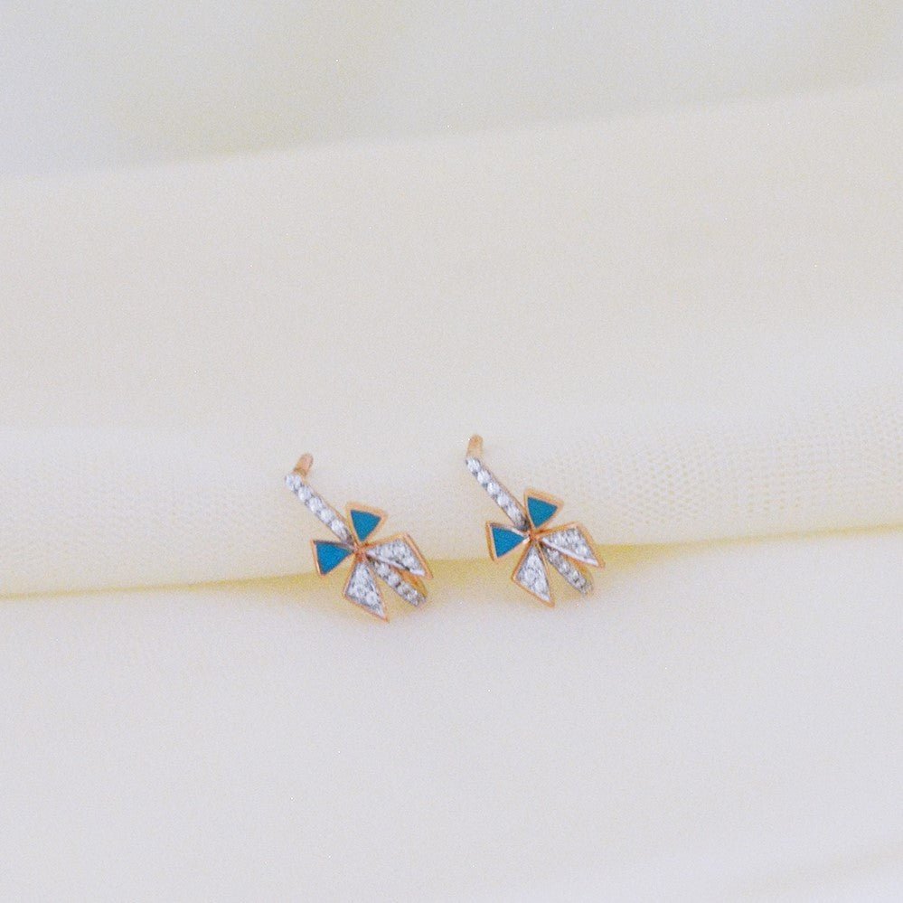 Myra Diamond Earrings - zivar.in