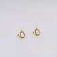 Pear Diamond Solitaire Earrings - zivar.in