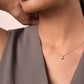 Pear Diamond Solitaire Neckpiece - zivar.in
