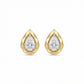 Pear Diamond Solitaire Earrings