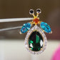 Twilight Beetle Brooch