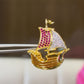 Sail Beyond Brooch