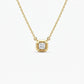 Princess Diamond Solitaire Neckpiece