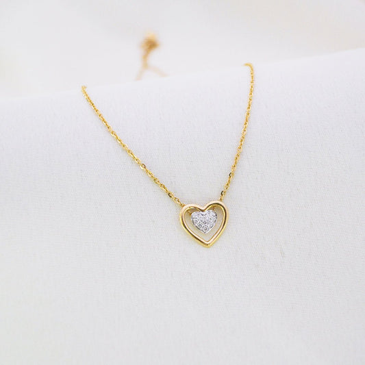 Rochelle Diamond Neckpiece - zivar.in