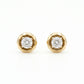 Round Diamond Solitaire Earrings