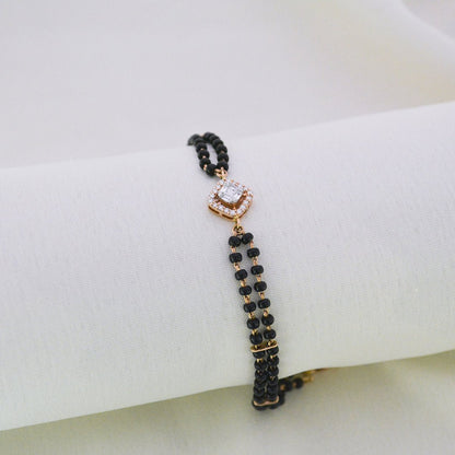 Siya Diamond Mangalsutra Bracelet - zivar.in