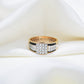 Sylas Diamond Ring in 18K Rose Gold with 0.667 Ct SI GH Diamonds - Zivar.in