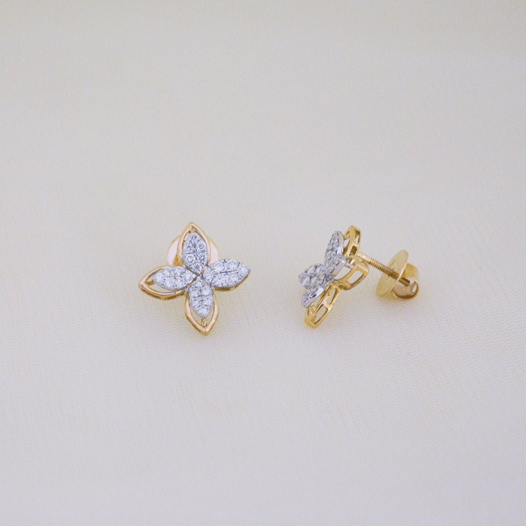 Taylor Diamond Earrings - zivar.in