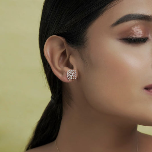 Yara Diamond Earring - zivar.in
