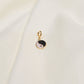 Yin Yang Gold Charm - zivar.in