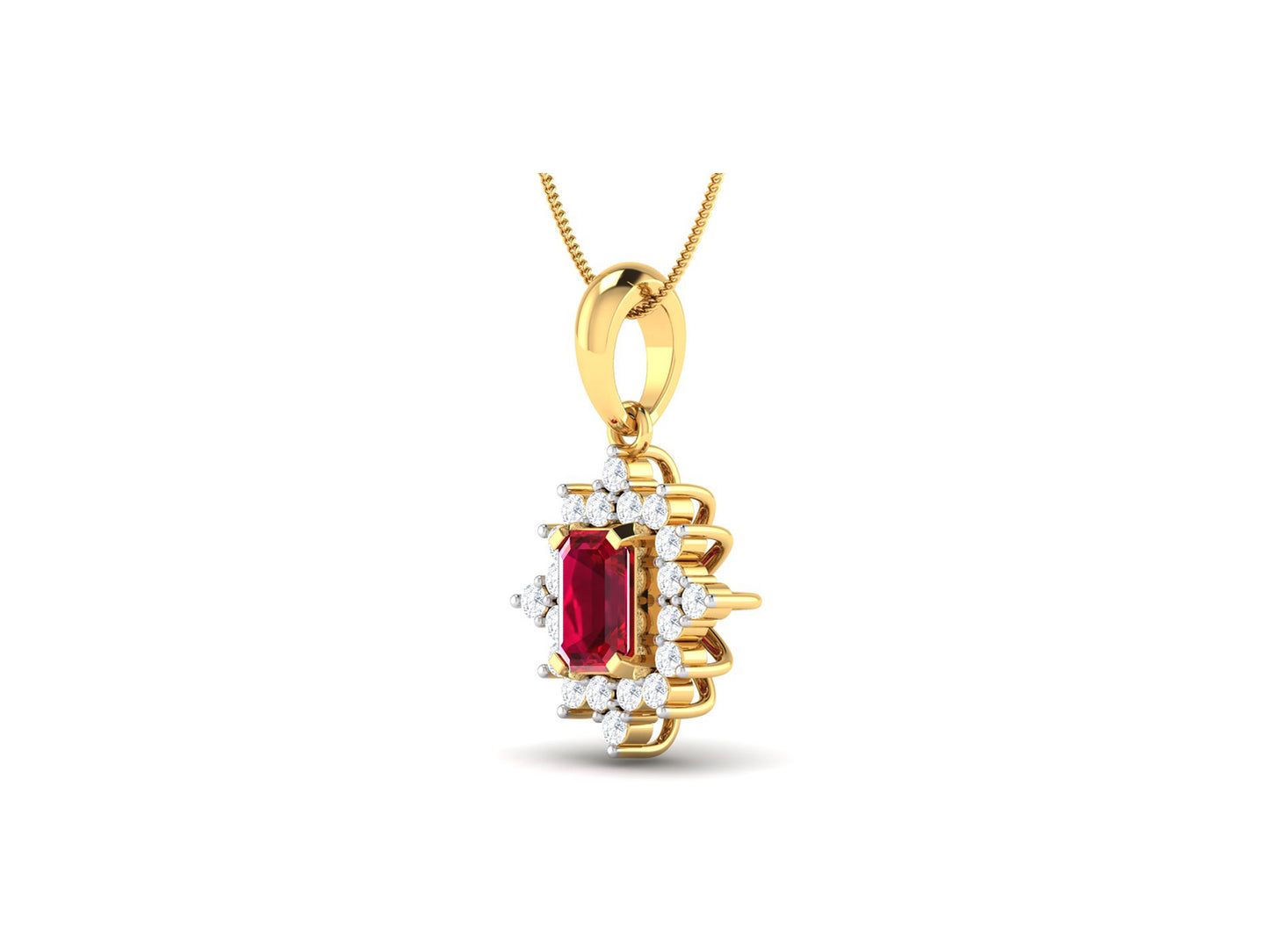 Nivedita Diamond Pendant