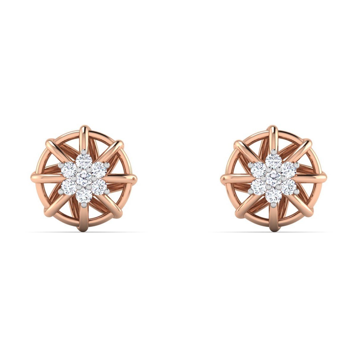 Akrithi Diamond Earring - zivar.co