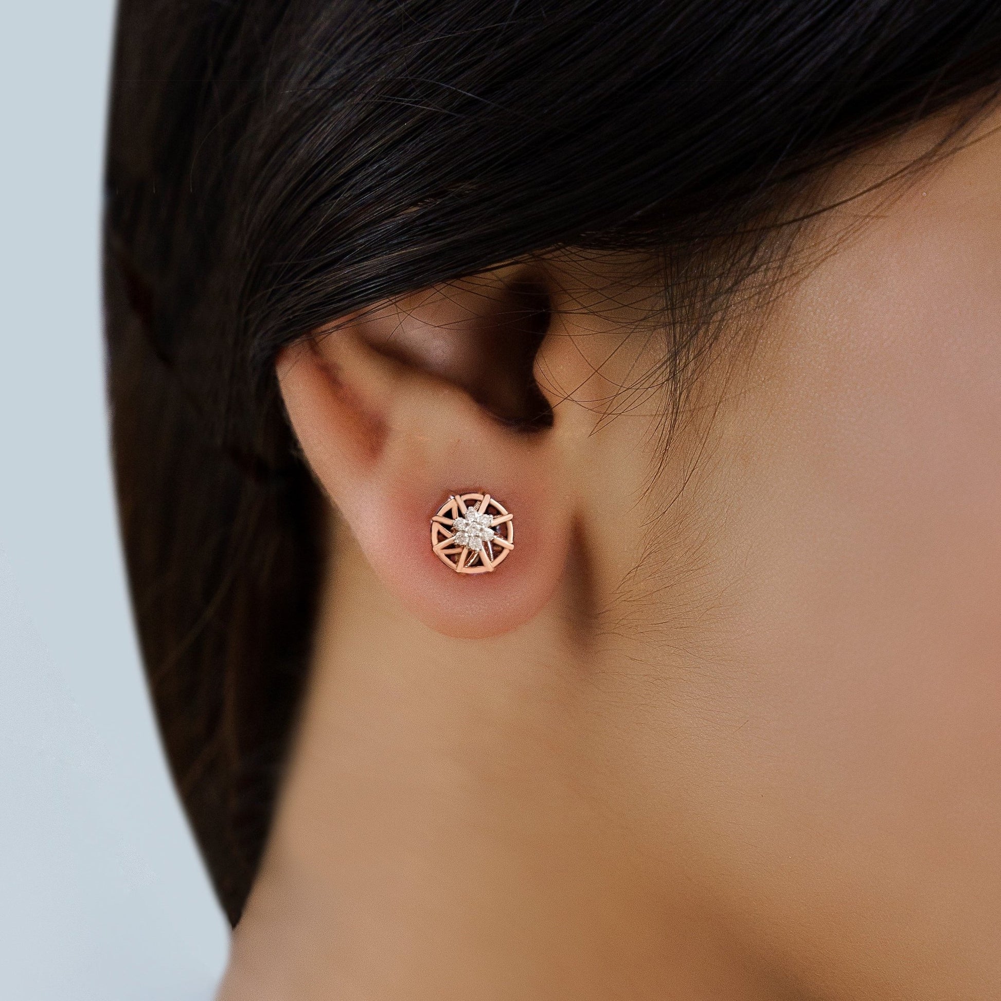 Akrithi Diamond Earring - zivar.co
